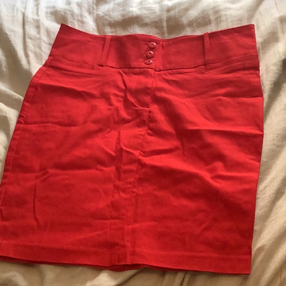 Red HAVE skirt